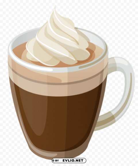 coffee with creampicture PNG images with transparent elements