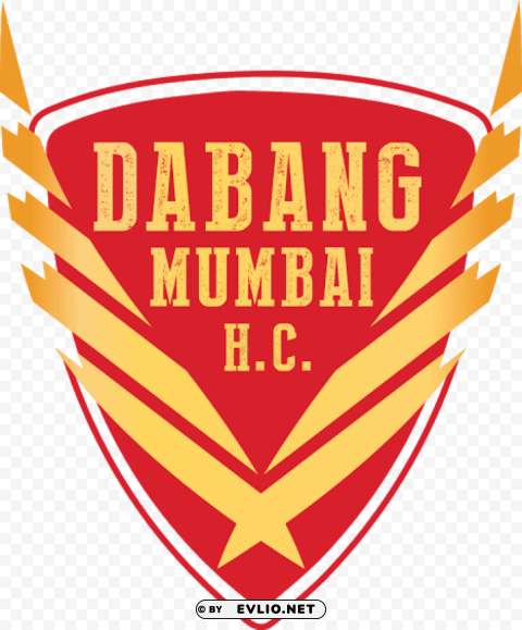 dabang mumbai hc logo Isolated Character with Clear Background PNG