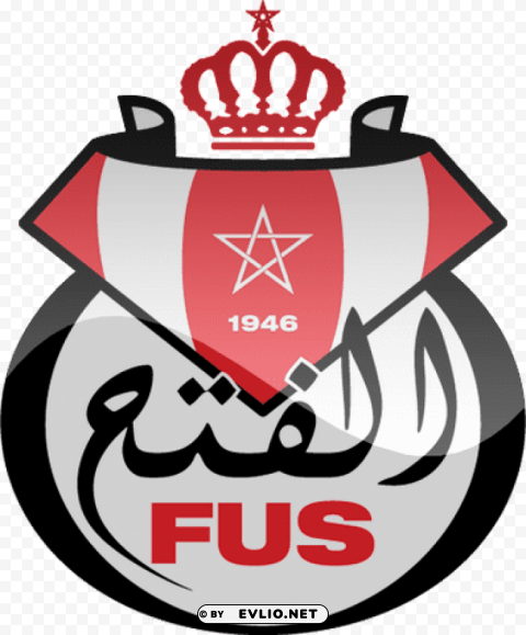 fus rabat football logo e886 HighQuality Transparent PNG Isolated Element Detail
