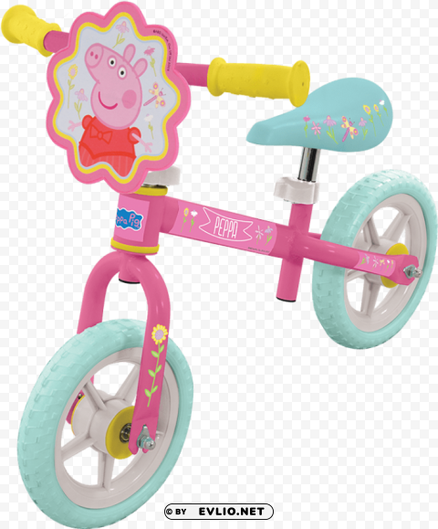 peppa pig my first trike PNG images with cutout