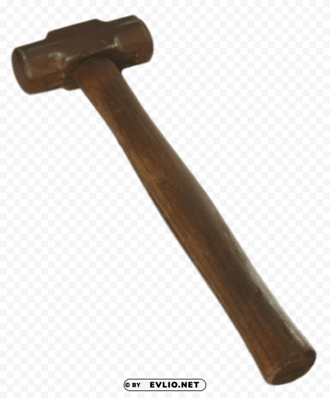 Transparent Background PNG of rubber sledgehammer Transparent Background PNG Isolated Pattern - Image ID 92dc00f0