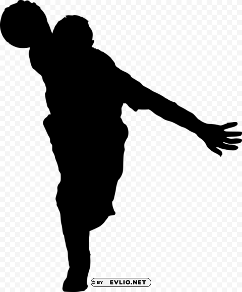 sport bowling silhouette PNG transparent images bulk