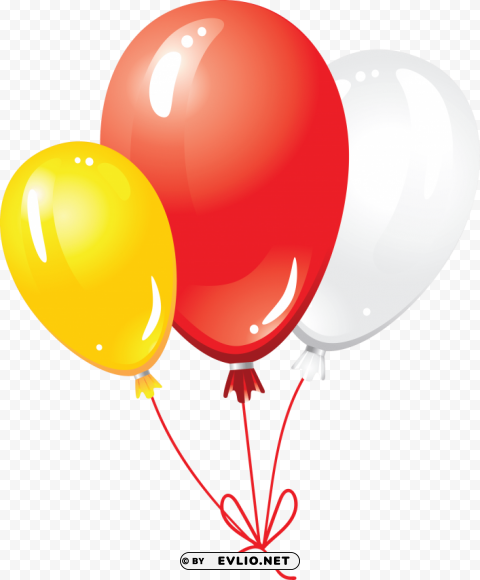 Balloons PNG Object Isolated With Transparency