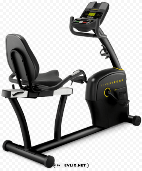 livestrong recumbent bike ls7 0b Transparent Background PNG Isolated Element