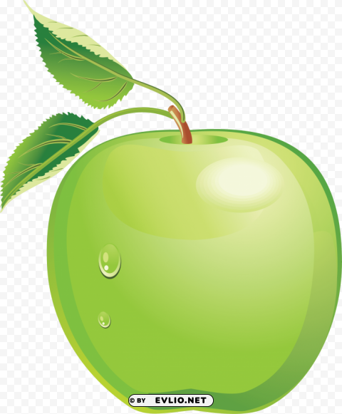 green apple's PNG with no background required