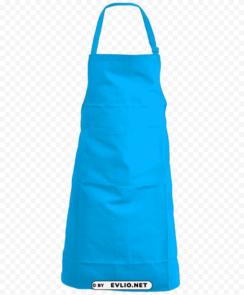 vinyl blue apron Clear pics PNG