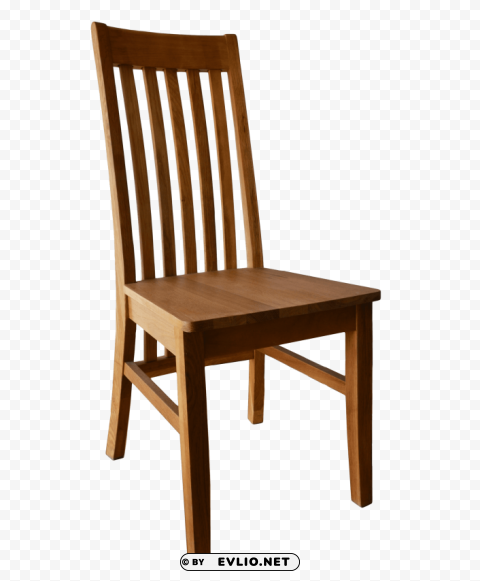wooden kitchen chair PNG photo without watermark
