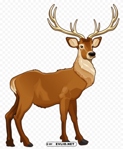 brown reindeerpicture PNG files with no backdrop pack