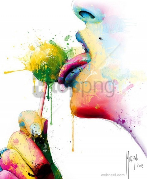 colorful art colors PNG Image with Transparent Background Isolation