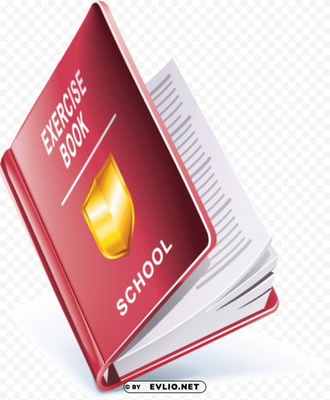 single books Isolated Subject with Clear PNG Background