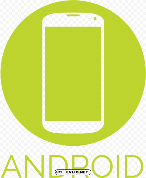 android device icon Isolated Element with Transparent PNG Background