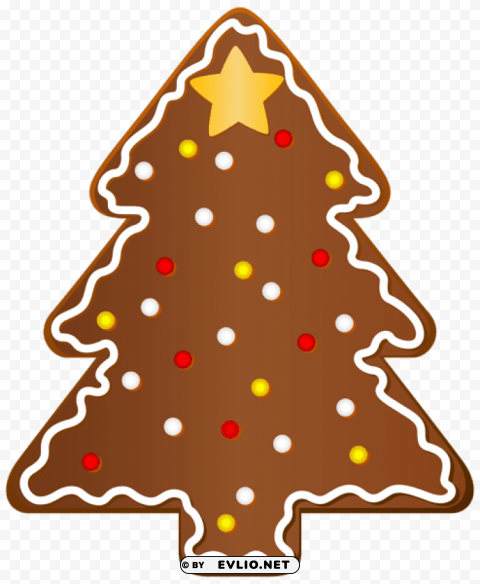 christmas cookie tree PNG transparent photos for presentations