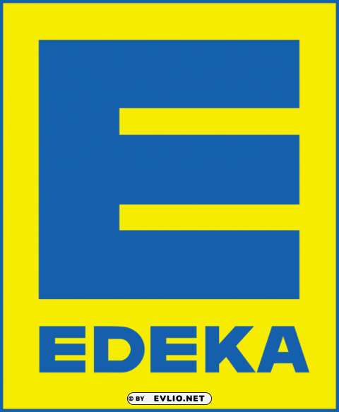 edeka logo HighResolution PNG Isolated Illustration