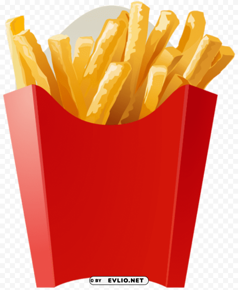 french fries PNG images with transparent elements pack