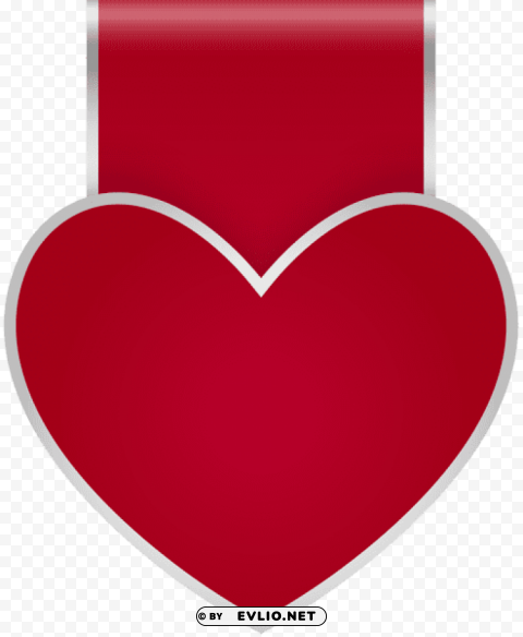 heart label Isolated Graphic Element in Transparent PNG