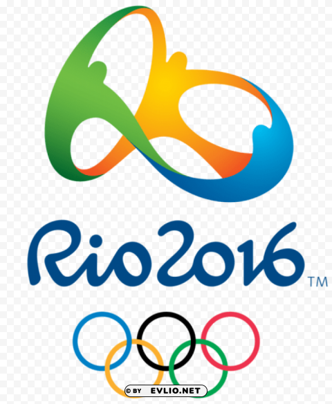 olympic games rio 2016 officiallogo Isolated Character on Transparent PNG