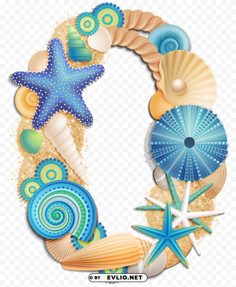  number zero sea stylepicture Isolated Artwork in Transparent PNG