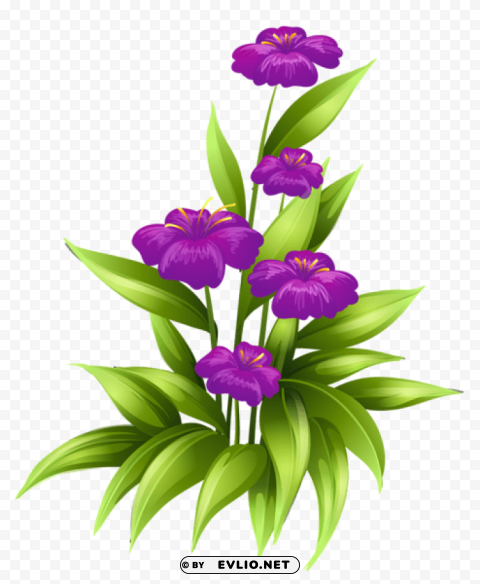 purple flowerspicture PNG transparent photos for design