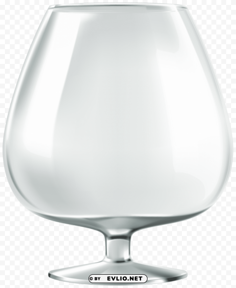 empty brandy glass Clear PNG graphics free