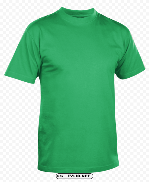 green t-shirt PNG for online use