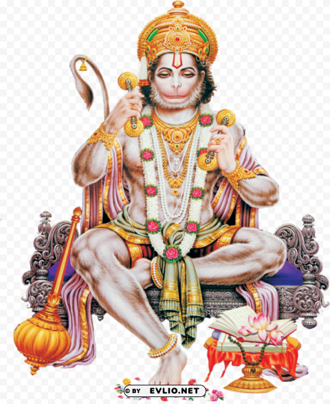 hanuman Transparent PNG Isolated Subject