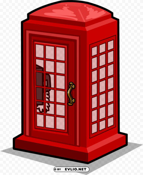 phone booth PNG for educational projects