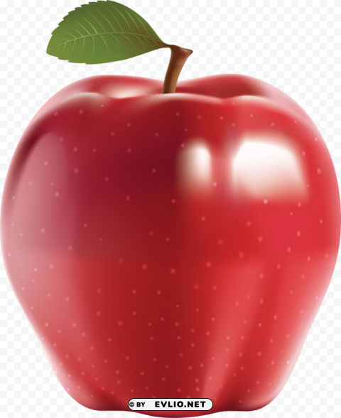 Red Apple Transparent Background Isolation In HighQuality PNG