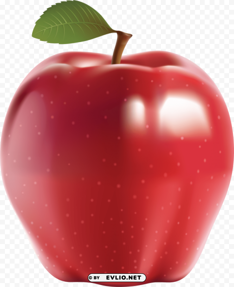 red apple file Isolated Graphic on Clear Transparent PNG