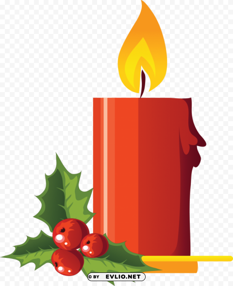 christmas candle's HD transparent PNG