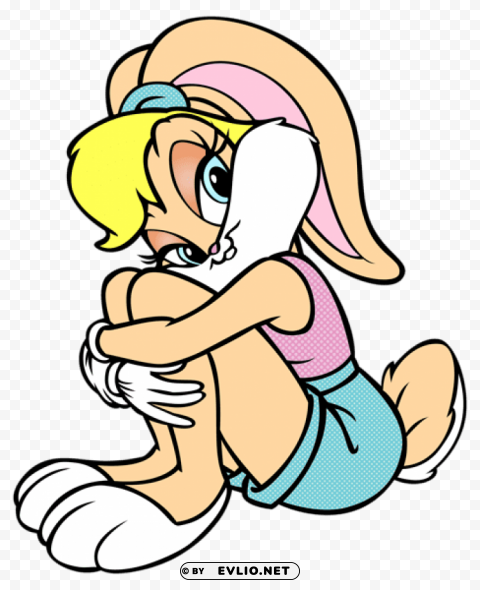 lola bunny Isolated Character in Transparent Background PNG