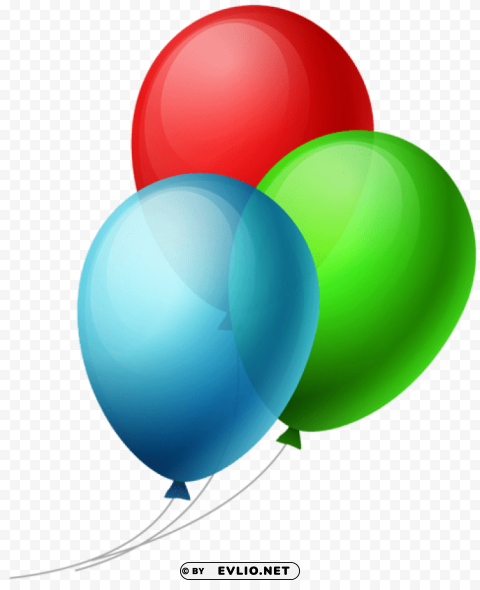  three balloons PNG transparent images extensive collection