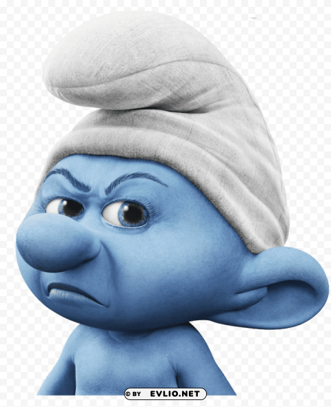 angry smurf Free download PNG with alpha channel png - Free PNG Images