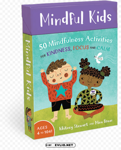 mindful kids 50 activities for calm focus Isolated Subject on Clear Background PNG