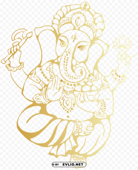 ganesha HighQuality PNG with Transparent Isolation