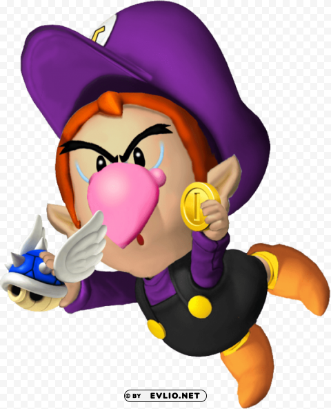 super mario baby waluigi PNG transparent graphics comprehensive assortment PNG transparent with Clear Background ID 07a913bc