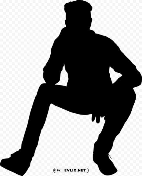 people sitting silhouette Transparent PNG pictures archive