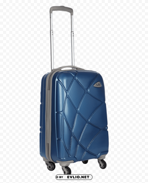strolley suitcase luggage PNG images with alpha background