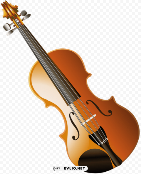 violin transparent Clear Background PNG with Isolation