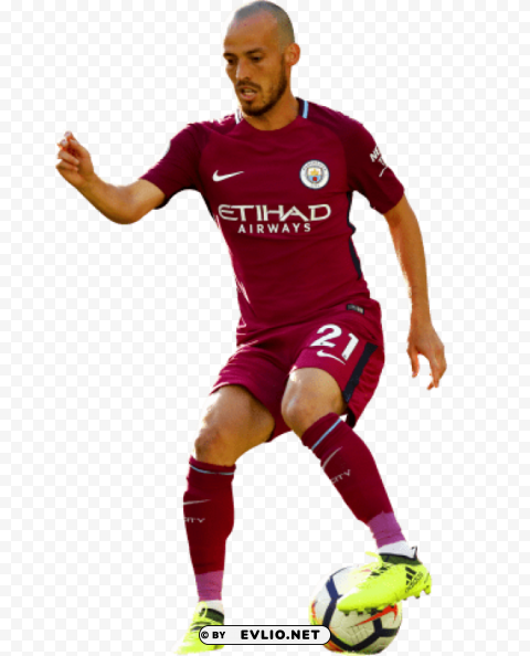 David Silva Transparent PNG Isolated Object Design