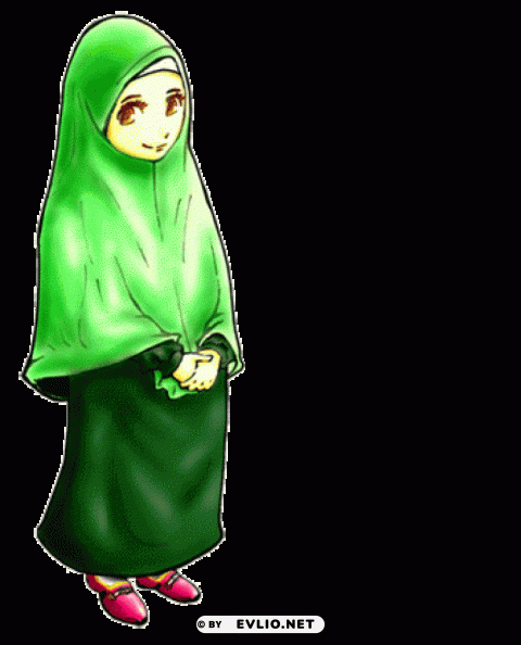 girl islamic clipart Transparent PNG images for graphic design png images background -  image ID is a283dc05