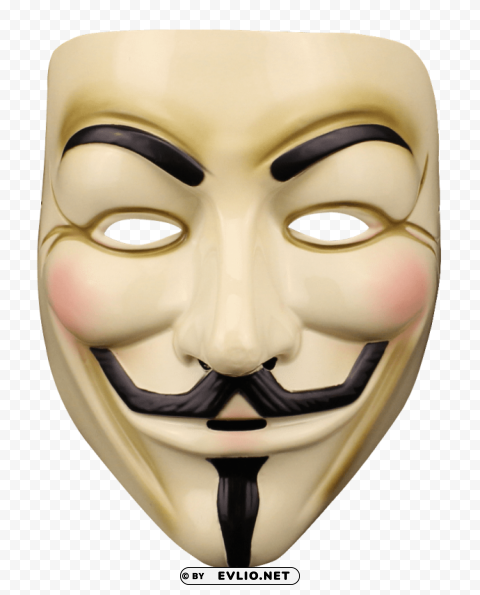anonymous mask PNG images with no royalties