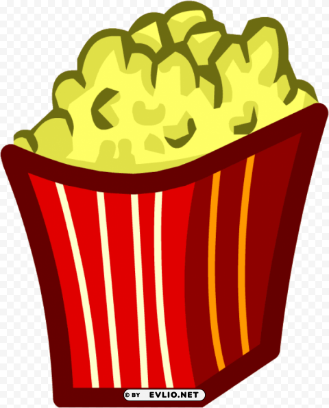 popcorn PNG files with clear backdrop collection