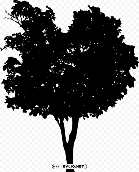 tree silhouette PNG clipart