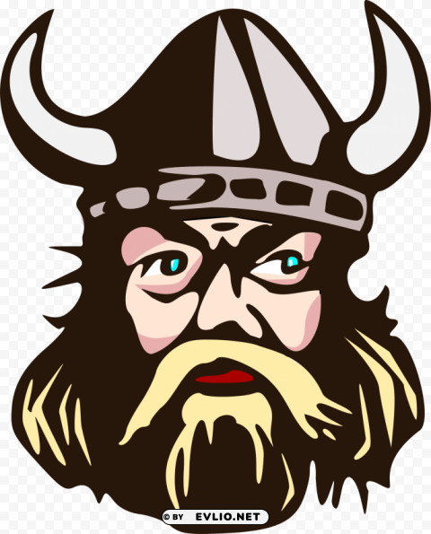 viking man illustration PNG with no background for free