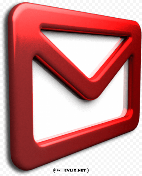 Logo Email 3d HighQuality Transparent PNG Isolation