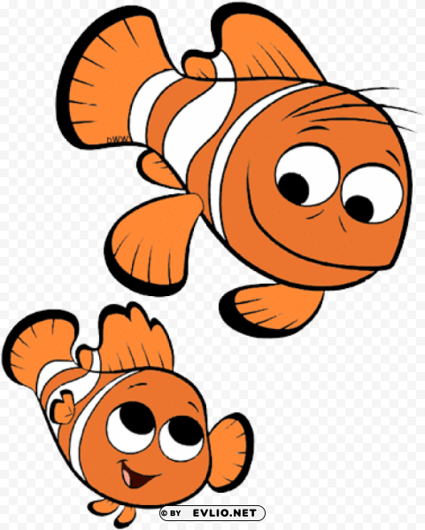 Finding Nemo Cartoon PNG Images With Alpha Mask