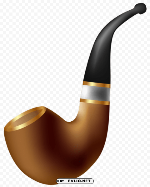 tobacco pipe PNG format with no background
