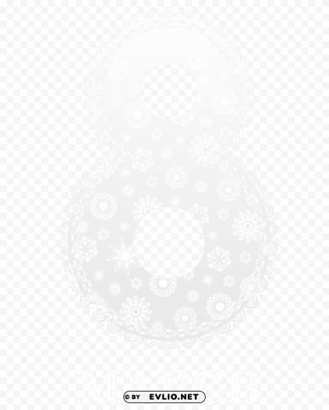 white 8 march text decor Free PNG images with transparency collection