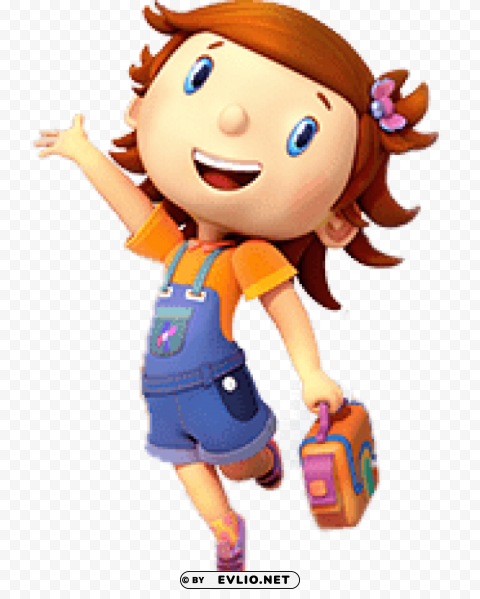 helen holding school bag No-background PNGs clipart png photo - d285fbb2