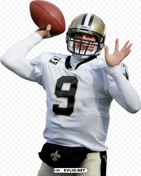 new orleans saints player PNG for social media